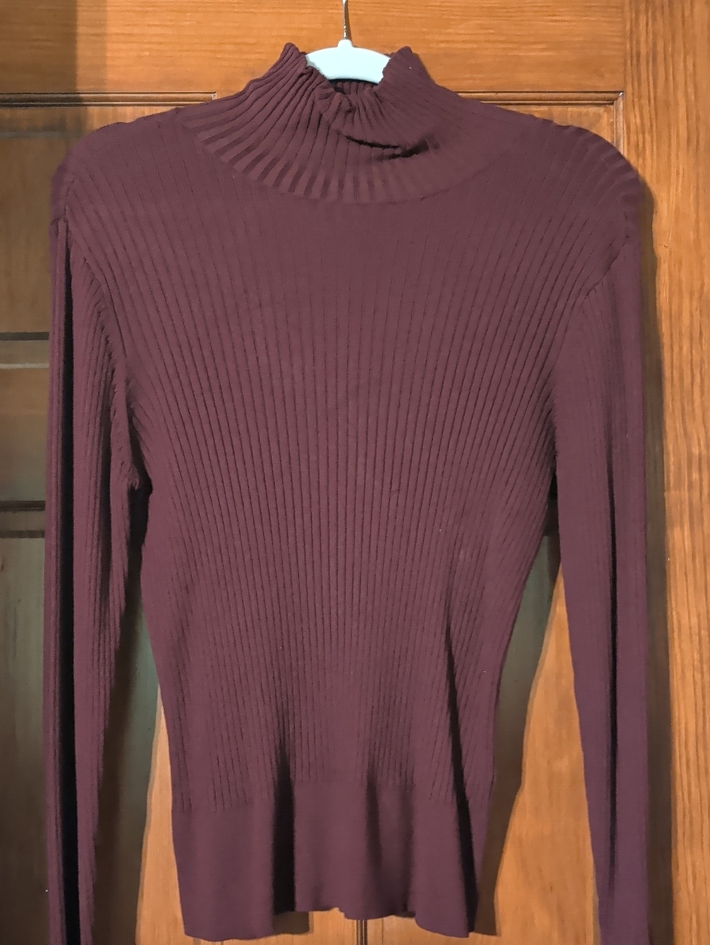 Women's Ribbed Turtleneck Sweater